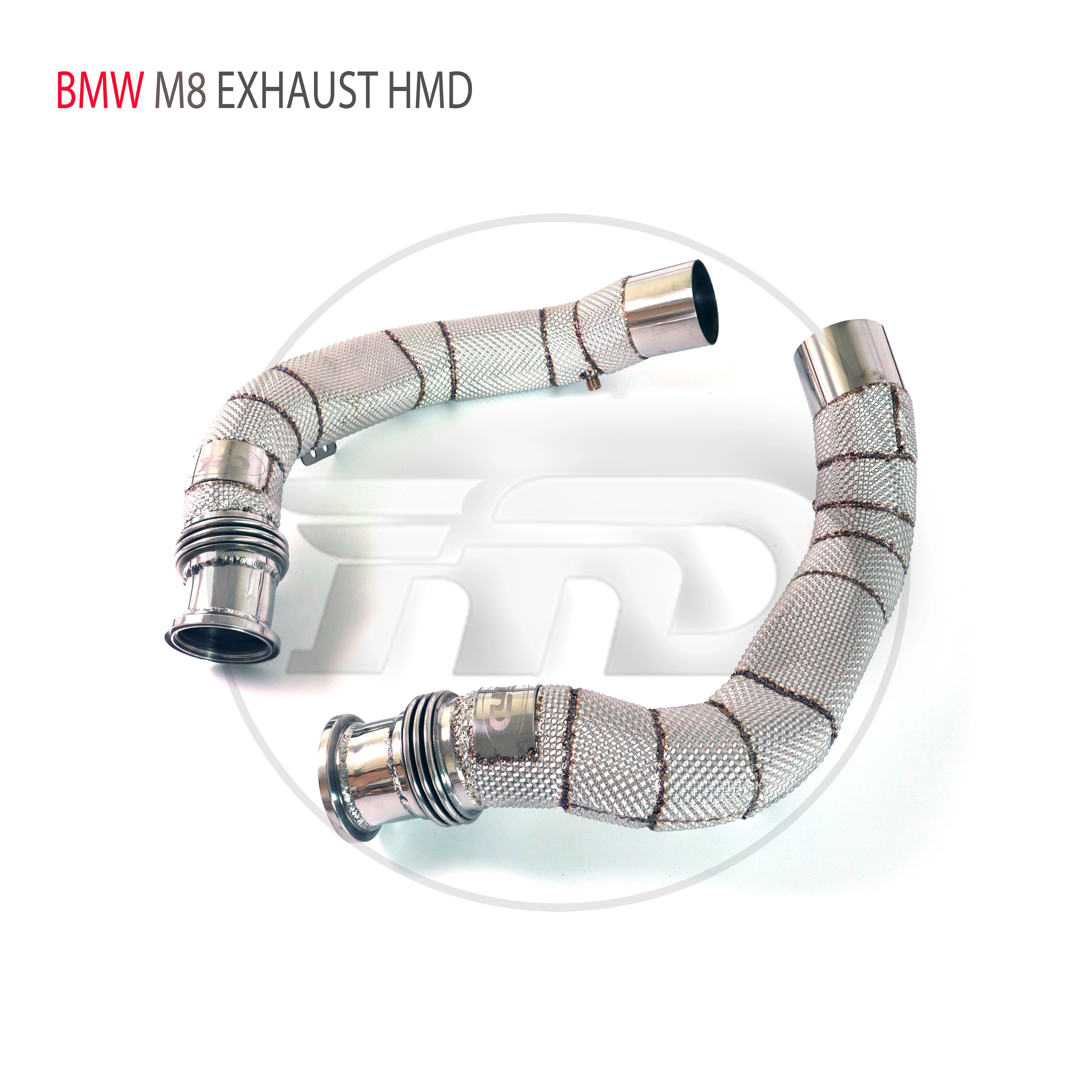 

HMD Exhaust System High Flow Performance Downpipe for BMW M8 Catalyst Converter Header