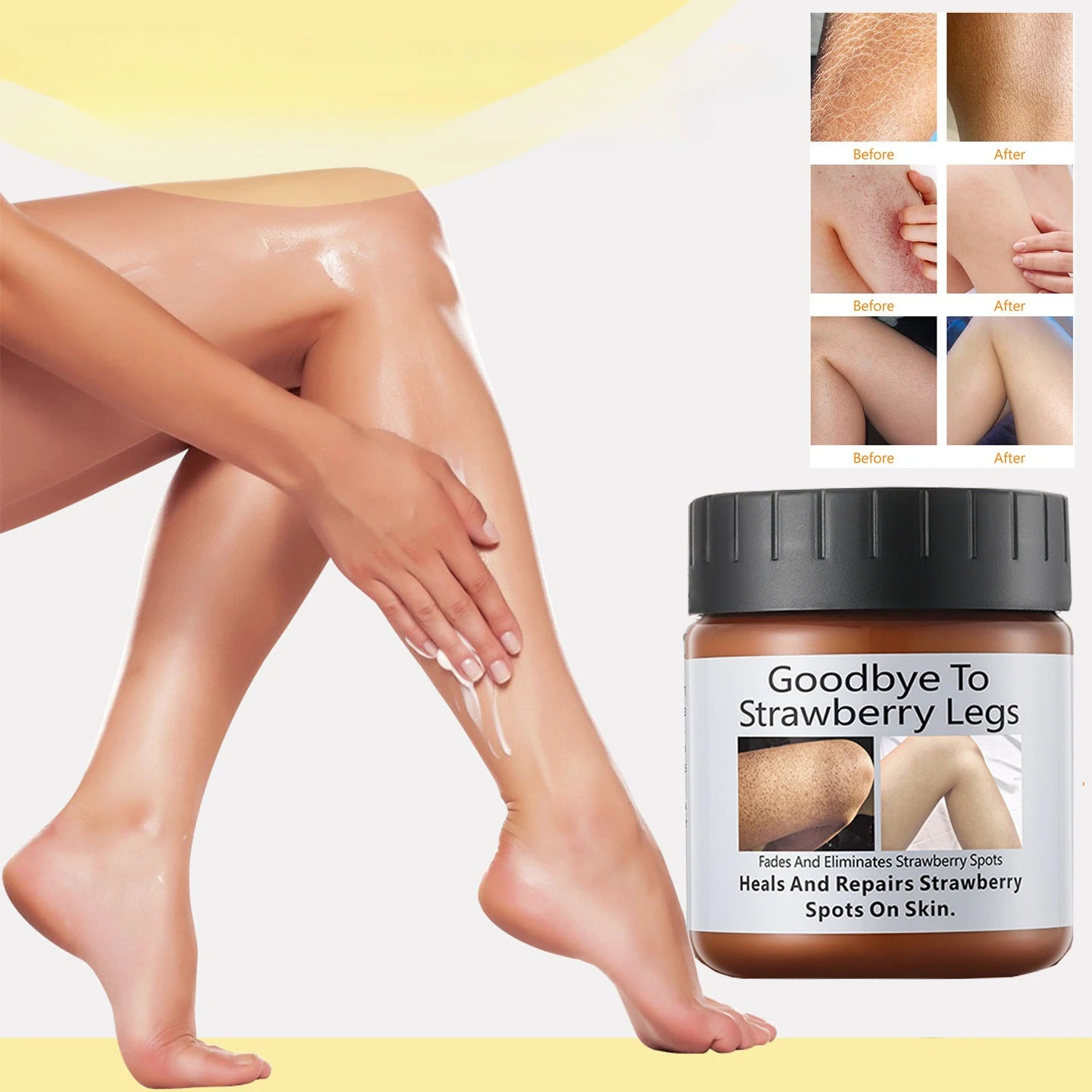 

Legs Moisturizer Exfoliating Dead Skin Removing Small Bumps Smooth Skin Rejuvenation Moisturizing Milk Body Cream Legs Cream