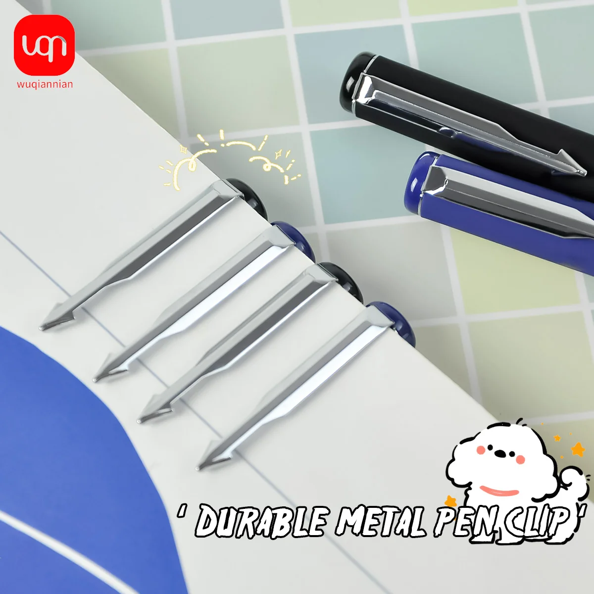 WQN-3/6/12PCS 0,5mm Spitze Matte Gel Stift Schwarz/Blau Tinte Glattes Schreiben Lernen Stift für Schreiben Und Schreibwaren – Detail 4
