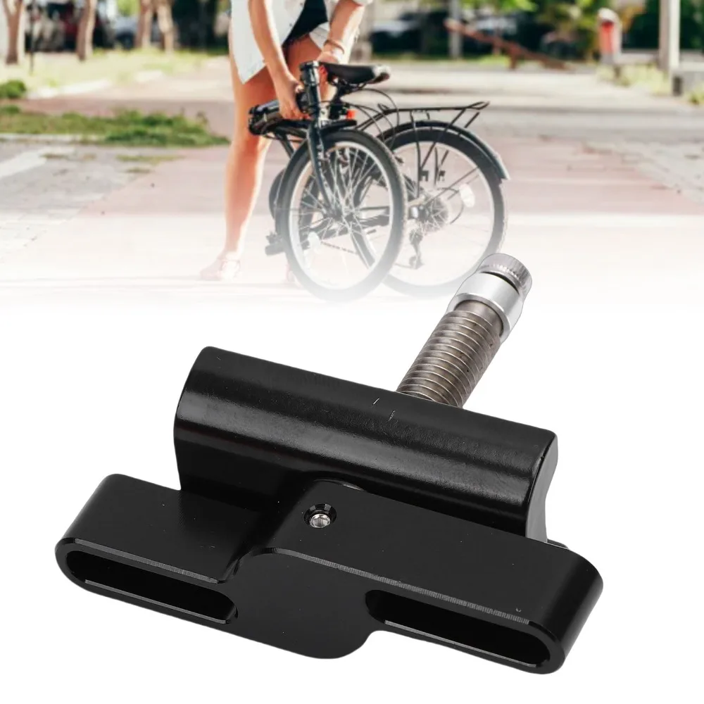 Ergonomic Folding Bike Hinge Buckle Connector Aluminum Alloy Folding Bike Hinge Clamp Lever for Brompton Folding Bike
