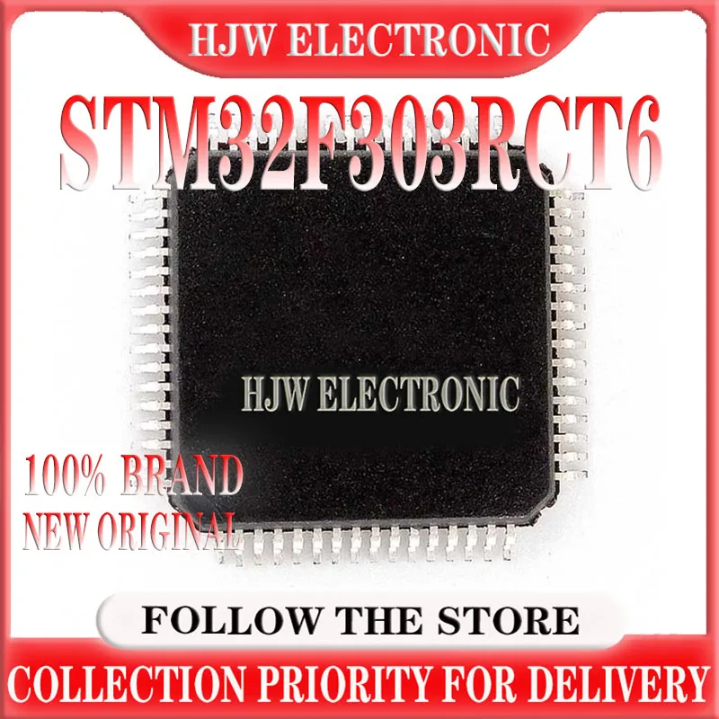 

10-100 шт. STM32F303RCT6 STM32F303 303RCT6 новый оригинальный