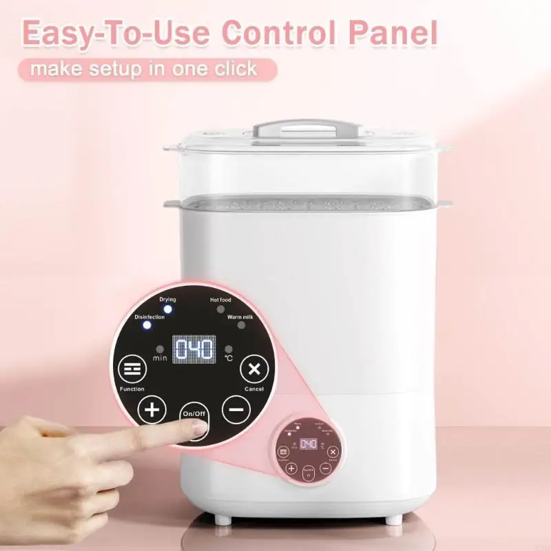 

Flexible Infant Feeding Bottle Toastier Sterilizer Dryer Combination Rapid Temperature Adjustment Fog Sanitize Dry 110V A2UB