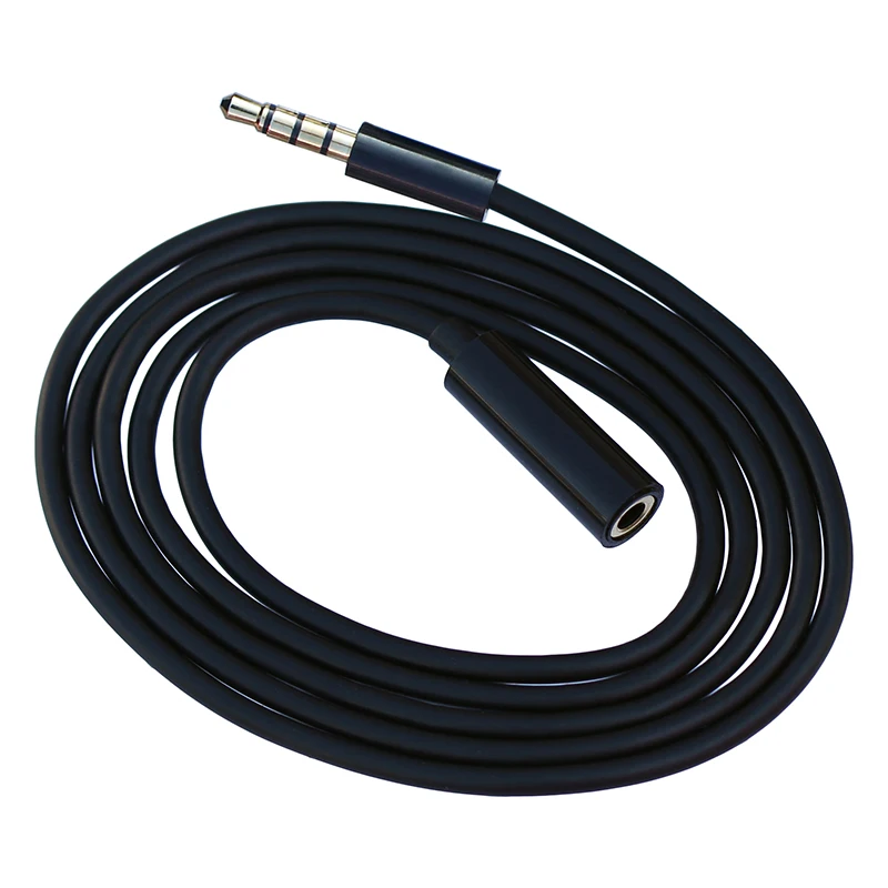 1m Stereo 3.5mm 4 Pole Male to Female Audio Extension Cable