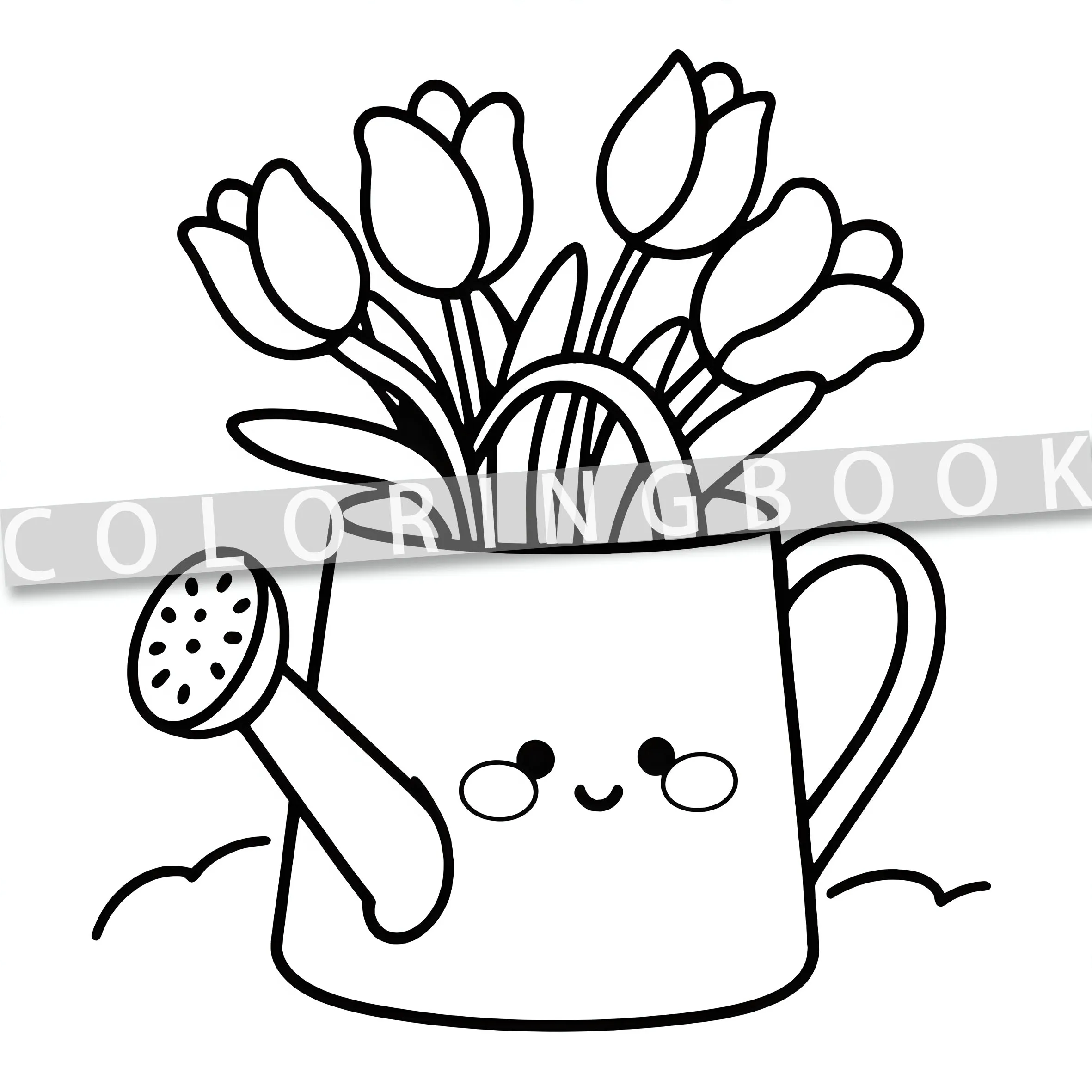 CUTE & Bold-easy Patterns Coloring Book for Adults Cute Drawing Book Perfect Gift for Party and Birthday