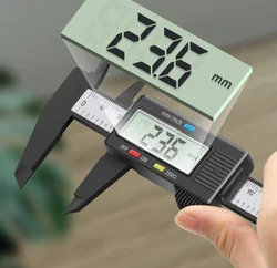 Precision Electronic Digital Caliper with Carbon Fiber Dial Vernier 100mm/150mm Micrometer Measuring Tool Digital Ruler