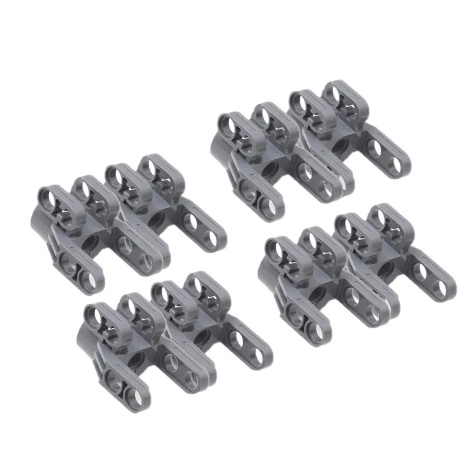 24PCS Grey Linear Actuator Push Rod 15L for Building Blocks MOC Technical Parts Compatible with 40918 61927 61904 61905 92693