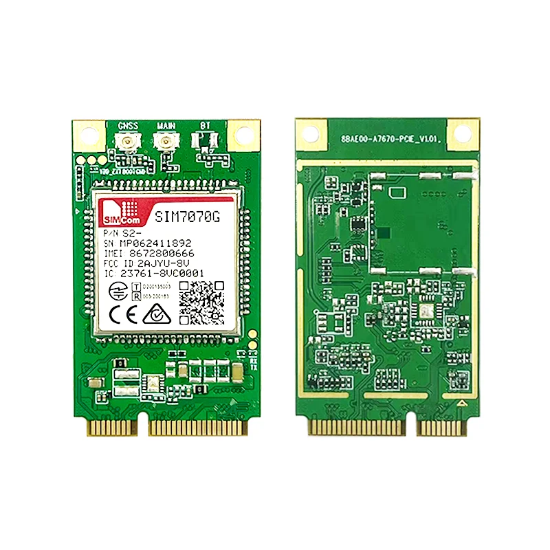 

SIMcom LPWA NBIOT CATM module SIM7070G MINIPCIE