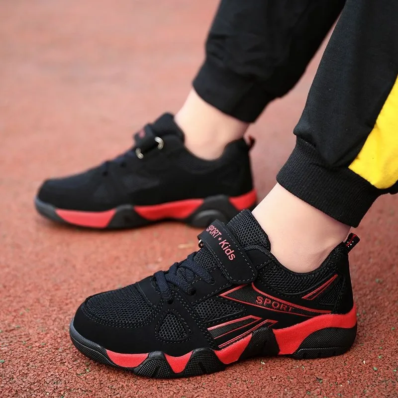 

Spring Autumn New Arrival Boys Girls Mesh Breathable Sports Running Sneakers for Middle Big Kids Unisex Children's Shoes