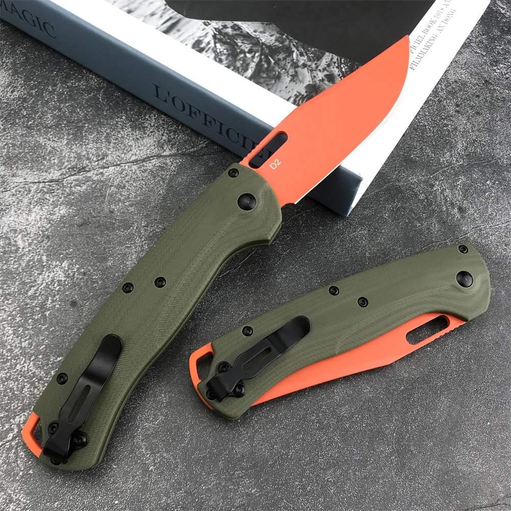 Huaao Taggedout Pei Pocket Folding Knife Clip-point Satin Blade EDC Outdoor Survival Tactical Self Defense Hunting Hand Tools