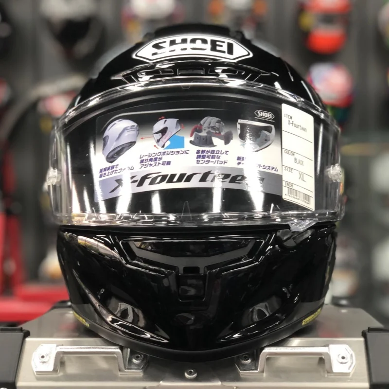 

Off-road Racing Motorcycle Helmet Full Face Helmet Unisex Luxury X14 Bright Black Bicycle Helmet CCC Cycling Helmet Brand Sales