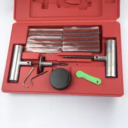 Car Motorcycle Tubeless Tyre Emergency Tool Puncture Repair Kits Tire Plug Set