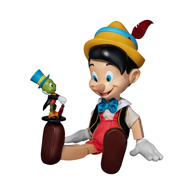 Original Beast Kingdom DAH-091 Classic Pinocchio Action Figures Anime Peripheral Trendy Toys Collection Kids Birthday Gifts