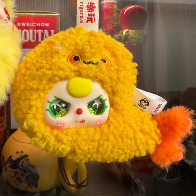 

Оригинальный новый продукт, серия «Baby Three Big Mouth Eating», слепая коробка, модная игровая кукла, кулон, фигурка, коллекция игрушек, подарки