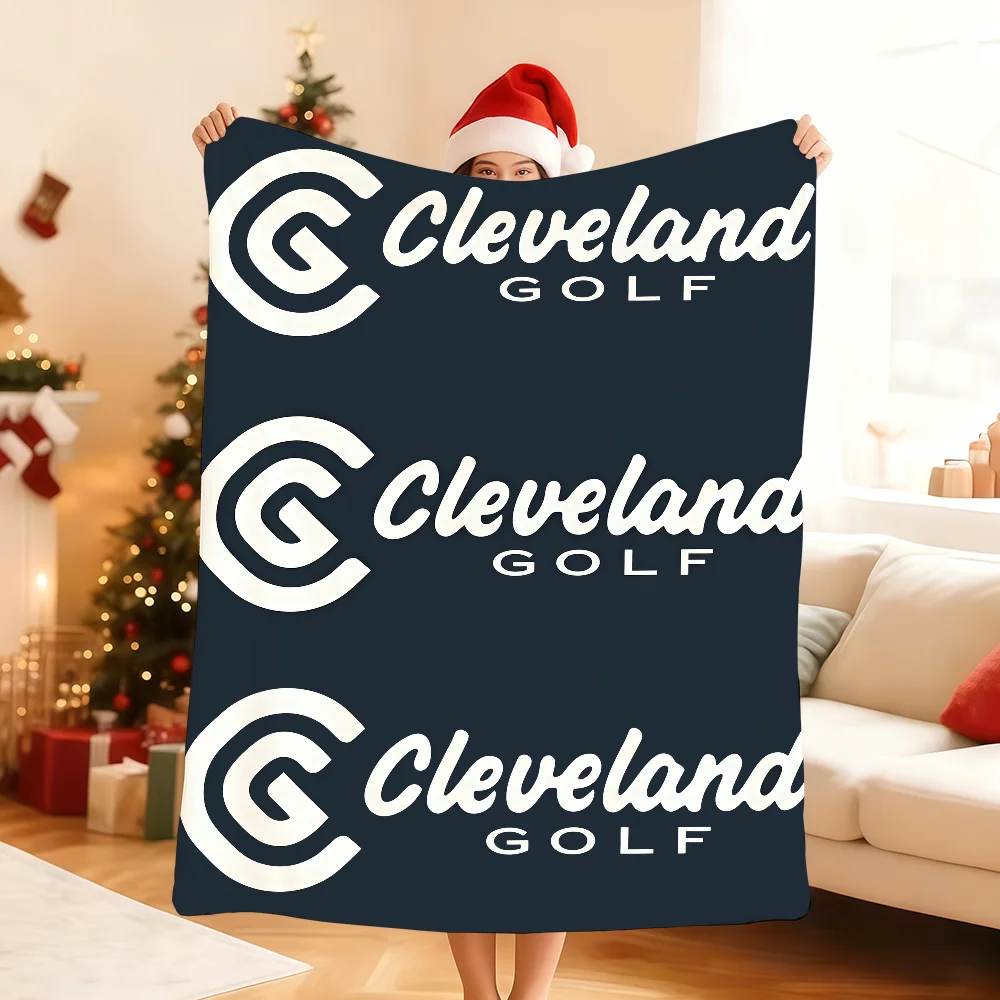

Luxurious C-ClevelanD-D G-GolF-F Blanket Soft Throw Blanket for Home Bedroom Bed Sofa Picnic Travel Office Blanket Gift