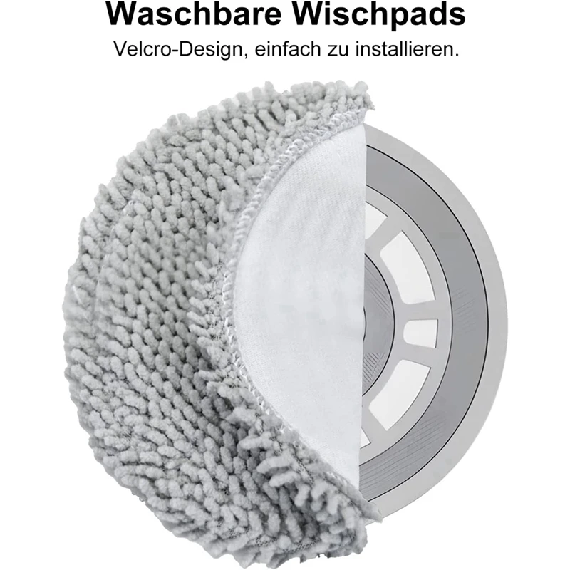 Lot de 16 pièces de rechange pour aspirateur robot Xiaomi X10 + et Dreame L10S Ultra, accessoires