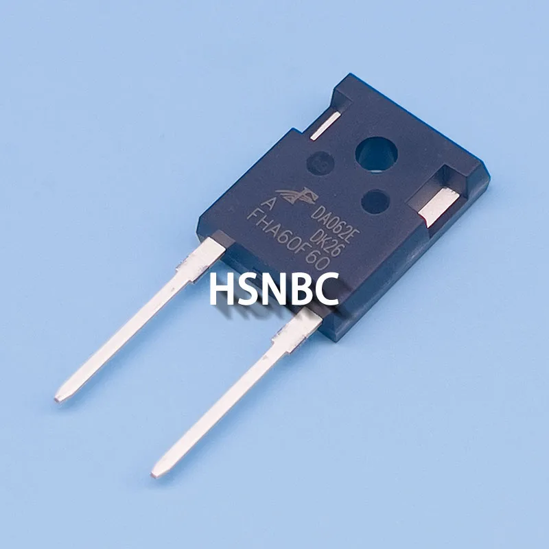 10Pcs/Lot FHA60F60 60F60 FHA60F60A TO-247 600V 60A Fast Recovery Diode 100% New Original