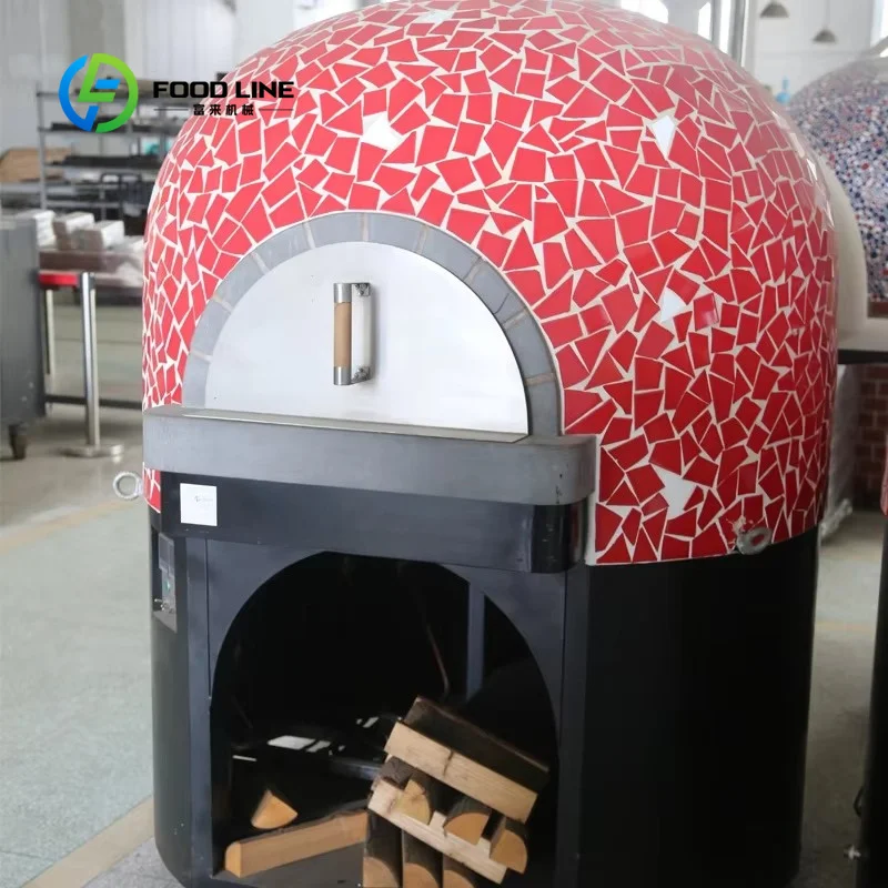 Heavy Duty Neapolitan Pizza Oven Electric Gas Wood Fired High Temperature Industrial Bakery Commercial Shop customized Brick