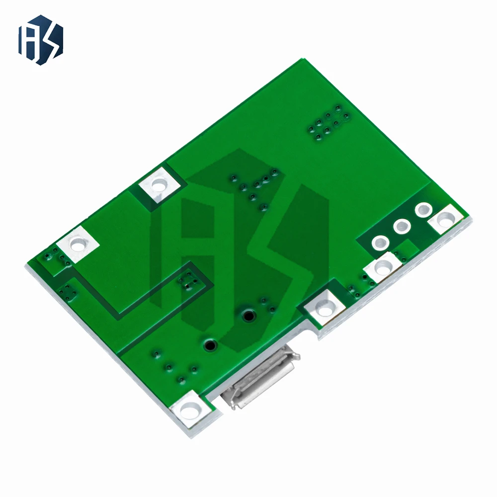 ‌ TP4056 Li-ion 18650 3.7V-4.2V Cargador y módulo de refuerzo de modo dual: salida elevadora de 5V/1A con protección contra sobrecarga/cortocircuito