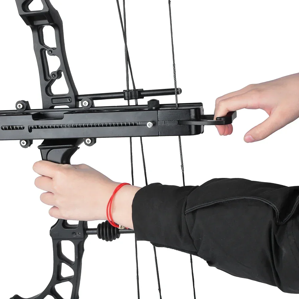 Archery Compound Bow Rapid Steel Ball Launcher Stainless Steel Single/Double Outdoor Hunting Stainless Steel Accessories