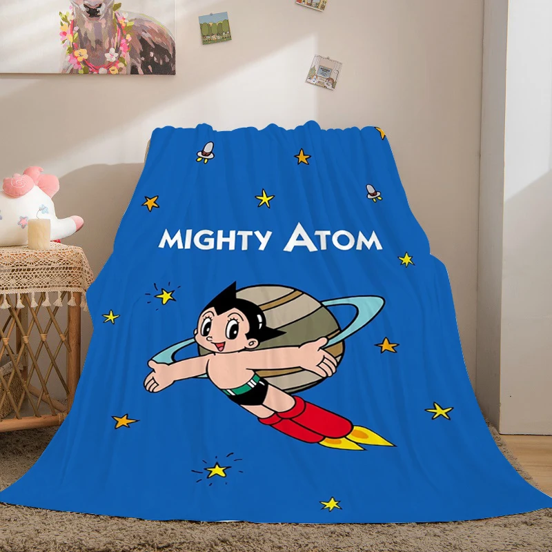 

Sofa Blankets for Winter A-Astro Boy Microfiber Bedding King Size Warm Knee Bed Fleece Decorative Sofa Fluffy Soft Blankets