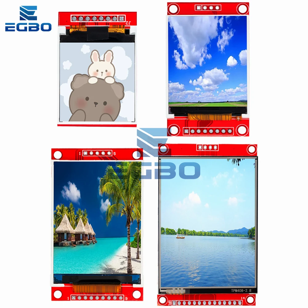 1.44/1.8/2.2/2.8 Inch TFT Full Color Screen LCD Module ILI9341 Driver Interface SPI voor Arduino