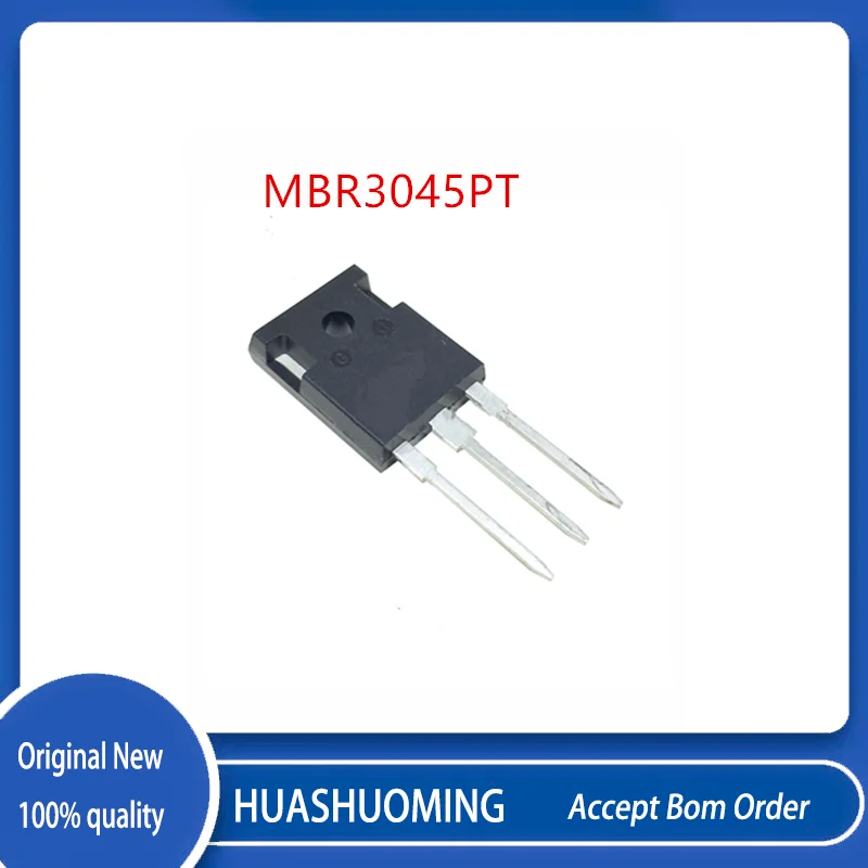 1pcs/lot  MBR3045PT   30A/45V  K2968 2SK2968  10A/900V   K1169 2SK1169 TO-247 MOS 20A/450V