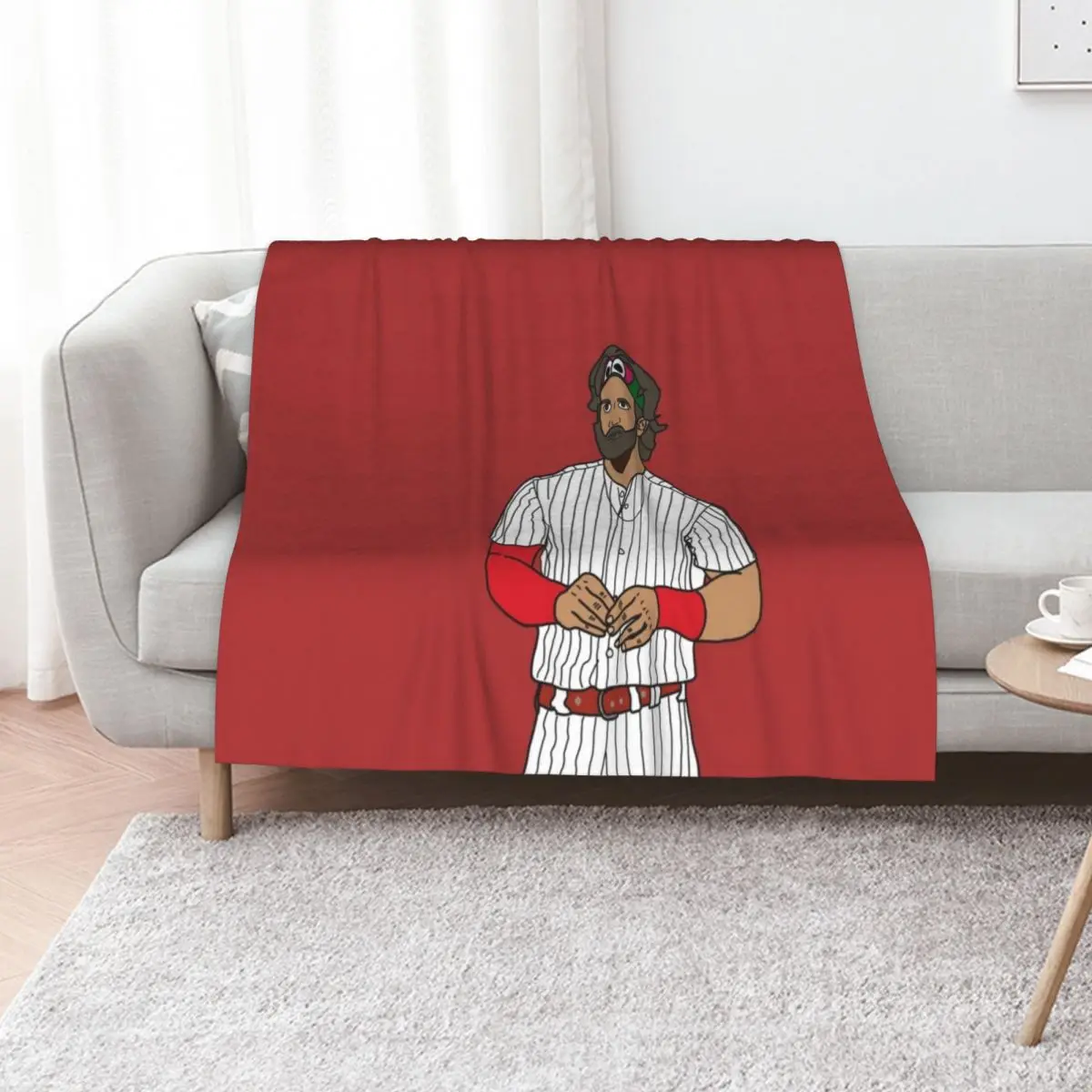 

Bryce Harper Throw Blanket Weighted Comforter Bed For Decorative Sofa Blankets