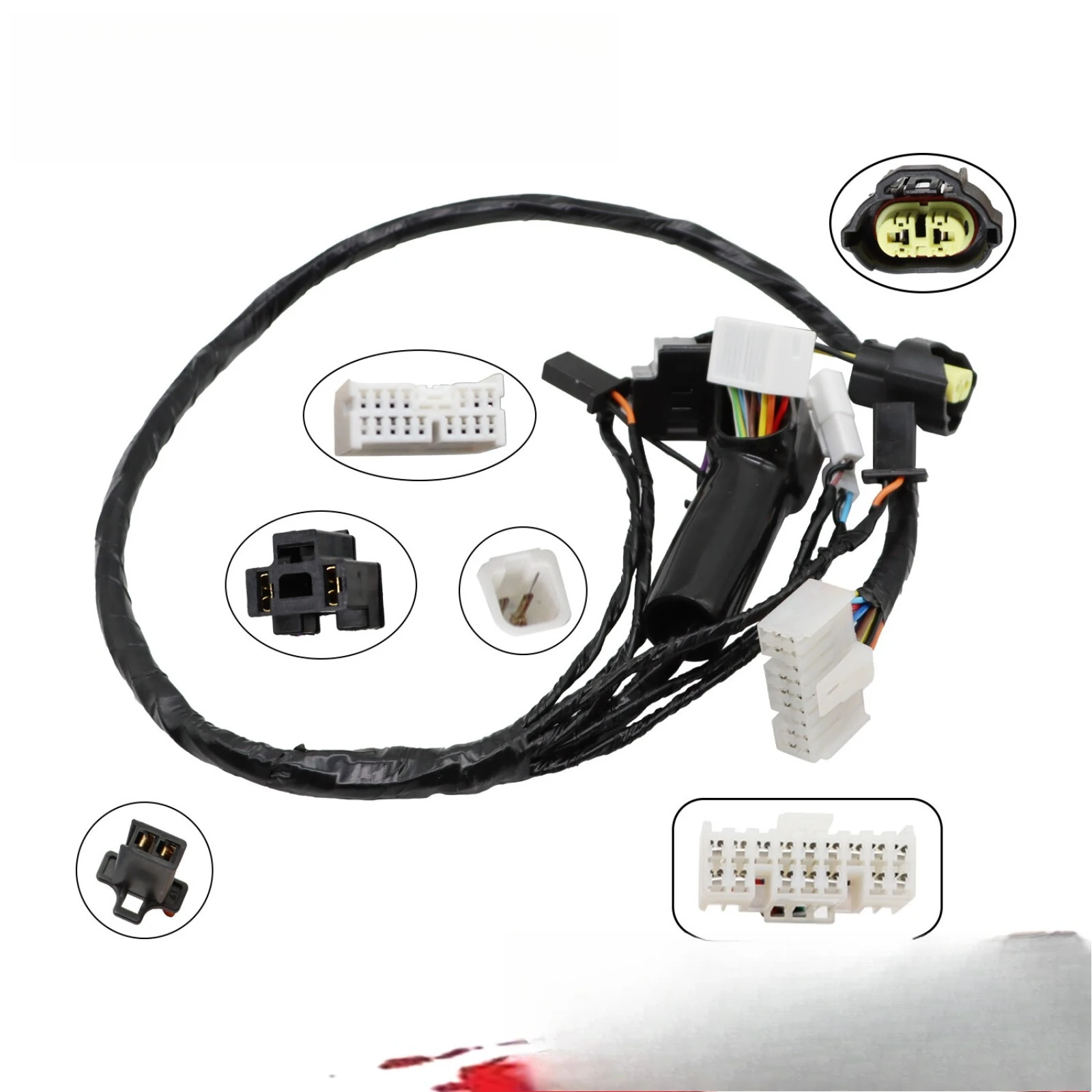 For Suzuki GSXR600 GSXR750 2006 2007 Headlight Speedo Gauges Wiring Harness Wire