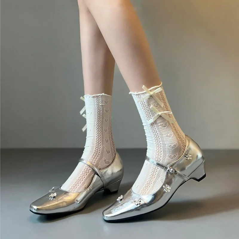 Nuevos Zapatos Retro de Ballet Mary Jane, Zapatos de Moda con Suela Suave, Zapatillas Deportivas y Casuales para Mujer, Sandalias de Mujer