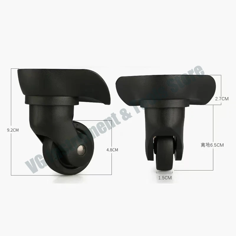 W152 travel luggage suitcase universal wheel roller pull rod baggage box trolley case swivel casters silent replacement accessor