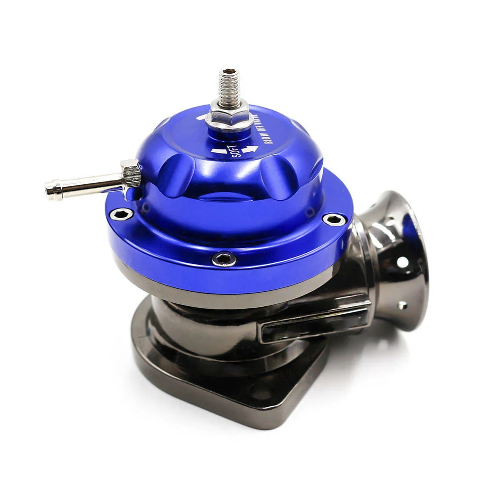 Uniwersalny zawór wydmuchowy Turbo typu R-S Regulowany 25 psi BOV Adapter wydmuchowy wydmuchowy Adapter wydmuchowy wydmuchowy Aluminium