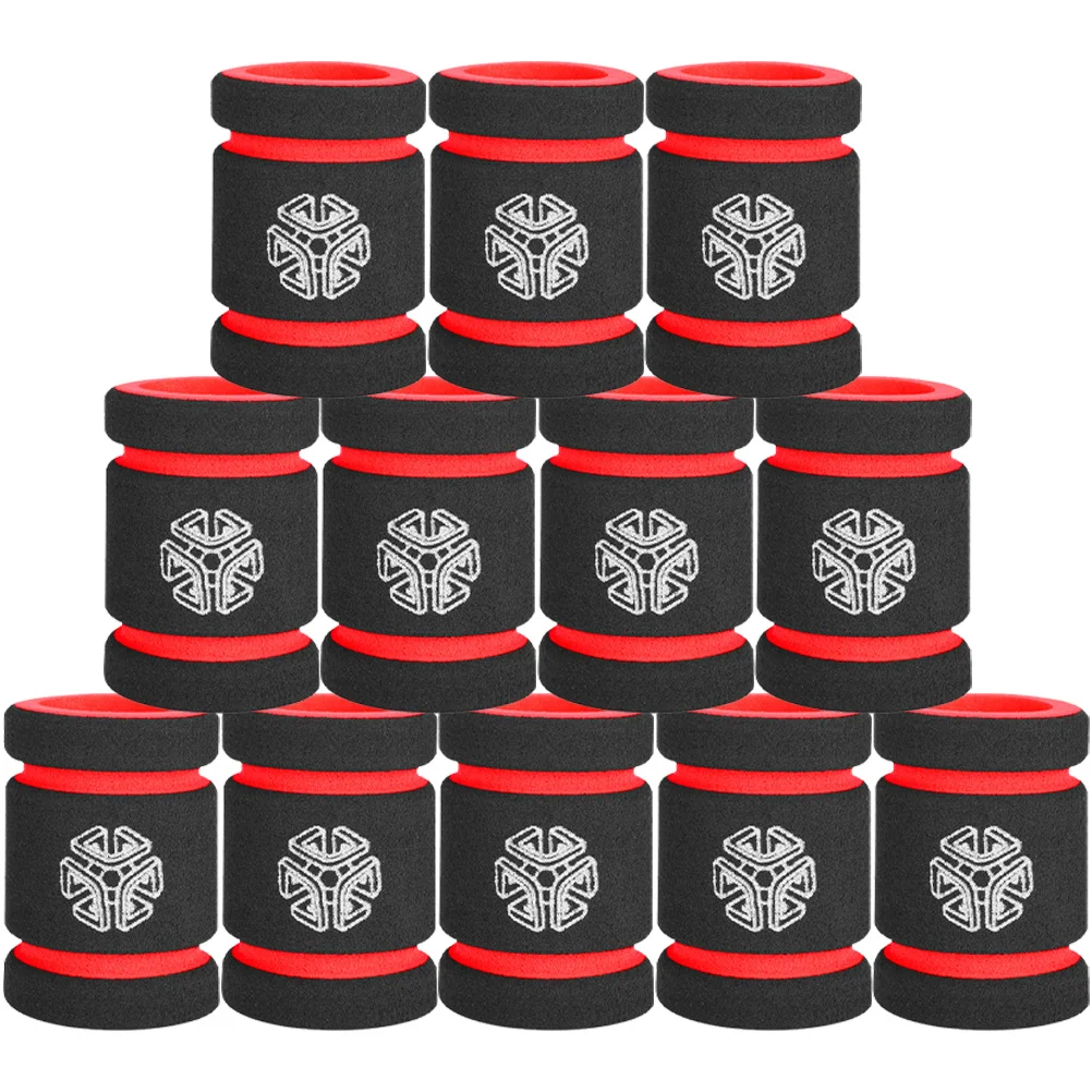 12 قطعة عدم الانزلاق الوشم قبضة يغطي الإسفنج واقية كم المحمولة آلة الوشم غطاء مقبض الإسفنج غطاء مقبض