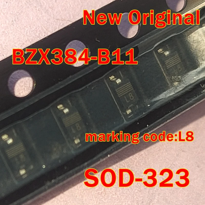 

10pcs to 1000pcs BZX384-B11 SOD-323 New Original marking code:L8 Voltage regulator diodes