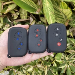 4 Buttons Silicone Car Fob Key Cover Protect Skin Case Rubber Shell Holder for Lexus Ct200h Es350 Gs350 Gs450h Gs460 Is250 Is350