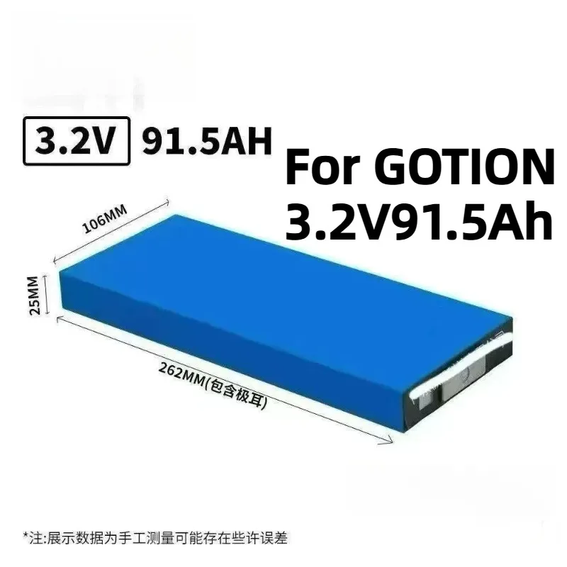 For GOTION3.2V91.5Ah Blade Battery RV Outdoor Solar Energy Storage