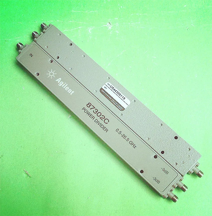 original 87302C 0.5-26.5GHz RF 3.5mm female 2 channel RF coaxial broadband power divider