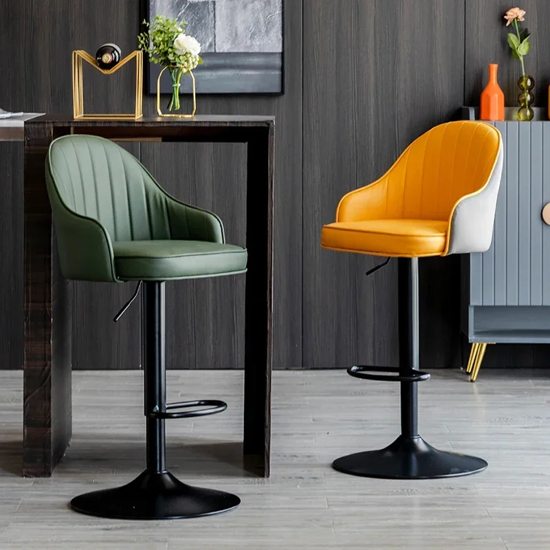 

Party Nordic Bar Stool Modern Metal Living Room Bar Stools Luxury European Taburetes Altos Cocina Interior Decoration