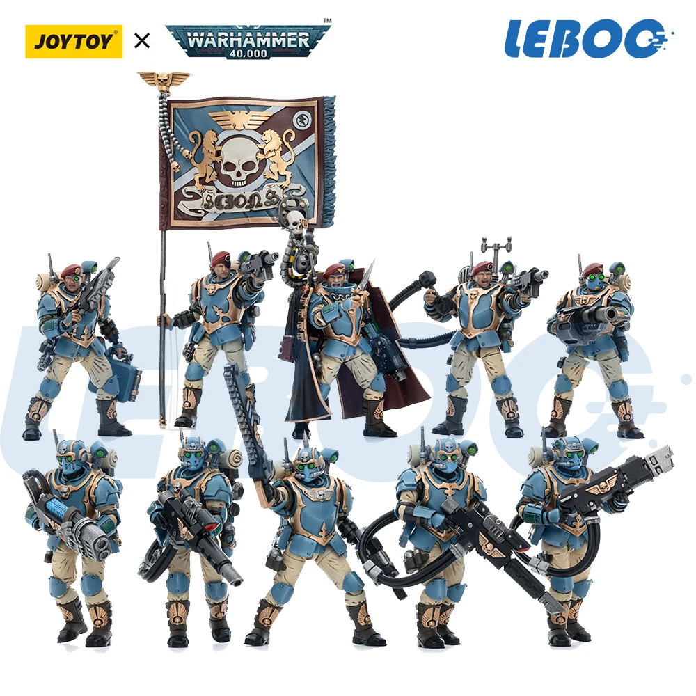 [In-stock]JOYTOY Warhammer 40K 1/18 Action Figure Astra Militarum Tempestus Scions Series Free Shipping