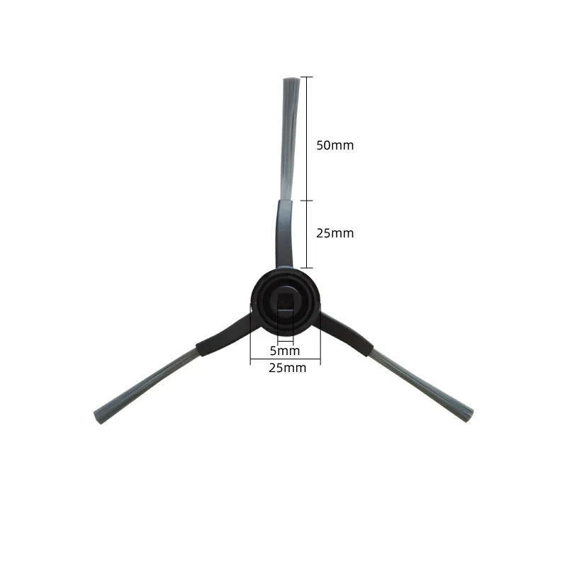 Roller Zijborstel Hepa Filter Voor Viomi Alpha 2 Pro/V5 Pro/V5 VXVC15-JCB-1 VXVC16-JC Vxvc23 Robotstofzuigers Accessoire Onderdeel