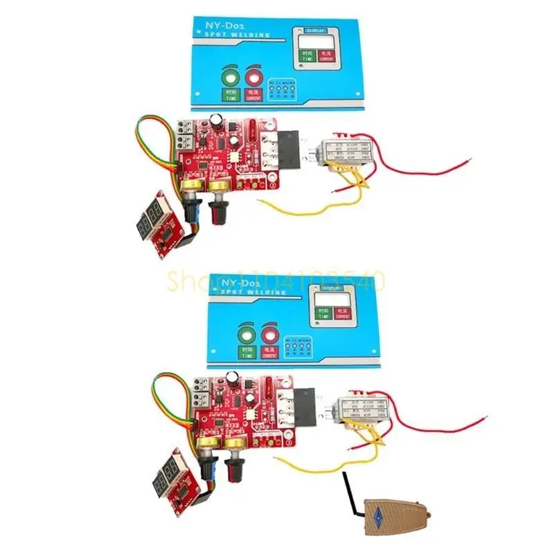 

02DC Digital Display DIY Controller Board NY-D01 Spot Welder DIY Control Board for Welding Single Cells Lightweight