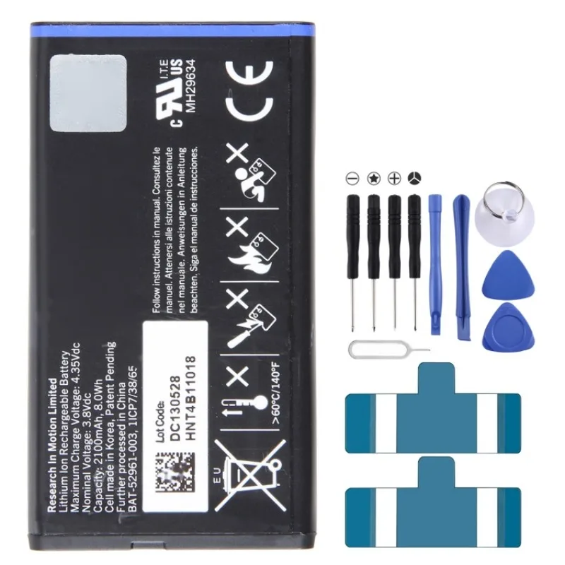 High Quality 2100Mah BAT-52961-003 Replacement New Battery For Blackberry Q10 NS-1 NX-1 Mobile Phone