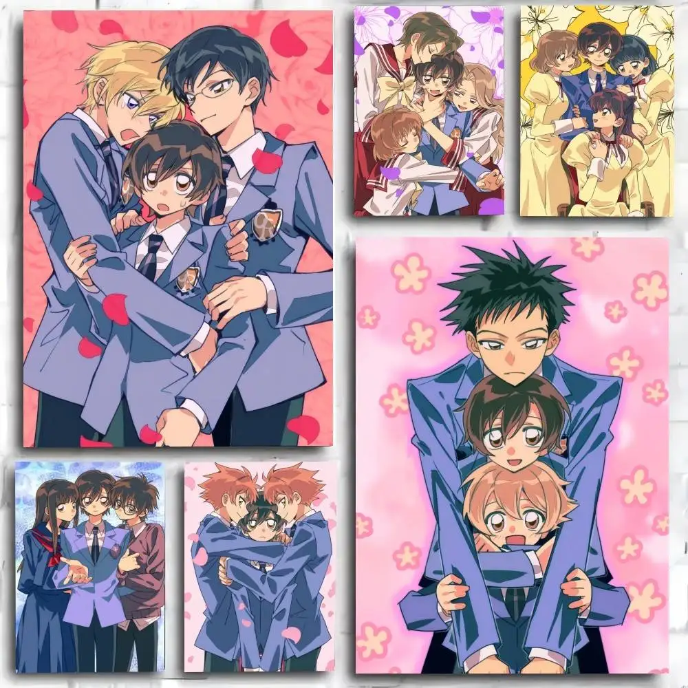 Anime Girl Haruhi Fujioka ALL IN Poster And Prints Wall Art Pictures For Modern Bedroom Game Room Home Decor