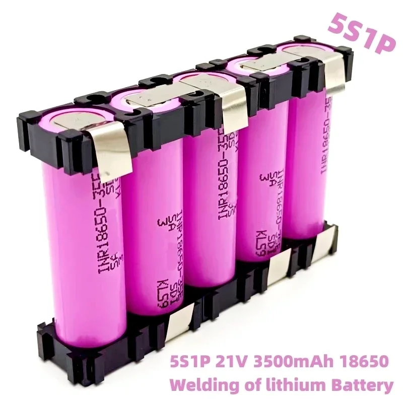 35E 20A 18650 3500mAh 7000mAh 2S 3S 4S 5S 6S/1P 2P 7.4V 12.6V 14.8V 18V 25.2V for screwdriver battery welding battery pack