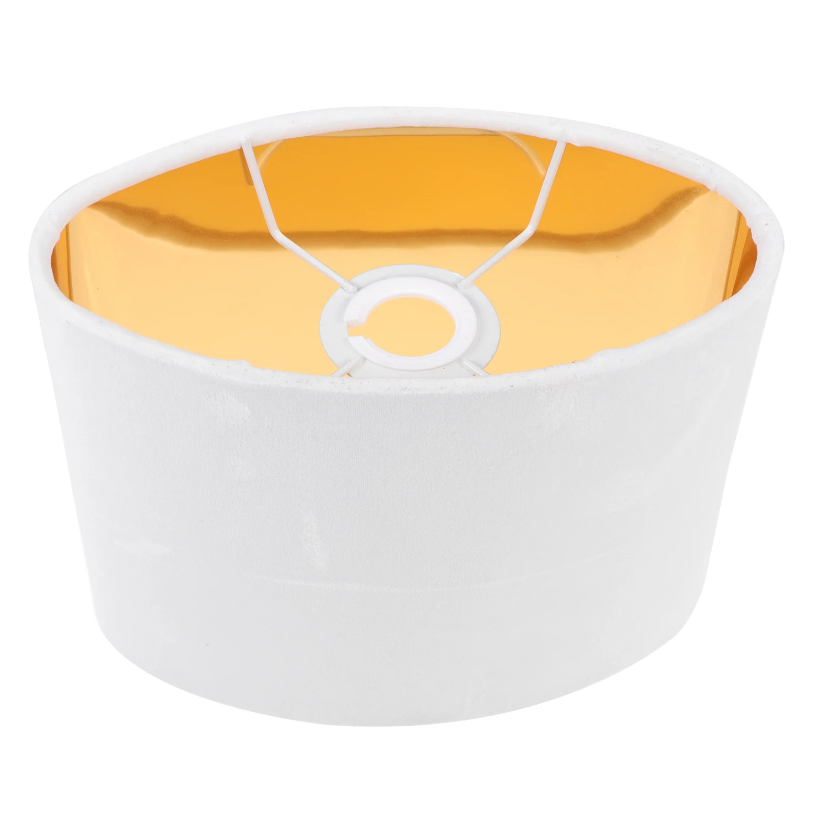 

1Pcs Stable Durable Oval Lampshade Lamp Cover Practical Room Light Accessory Simple Style Bedside Floor Table Lamp