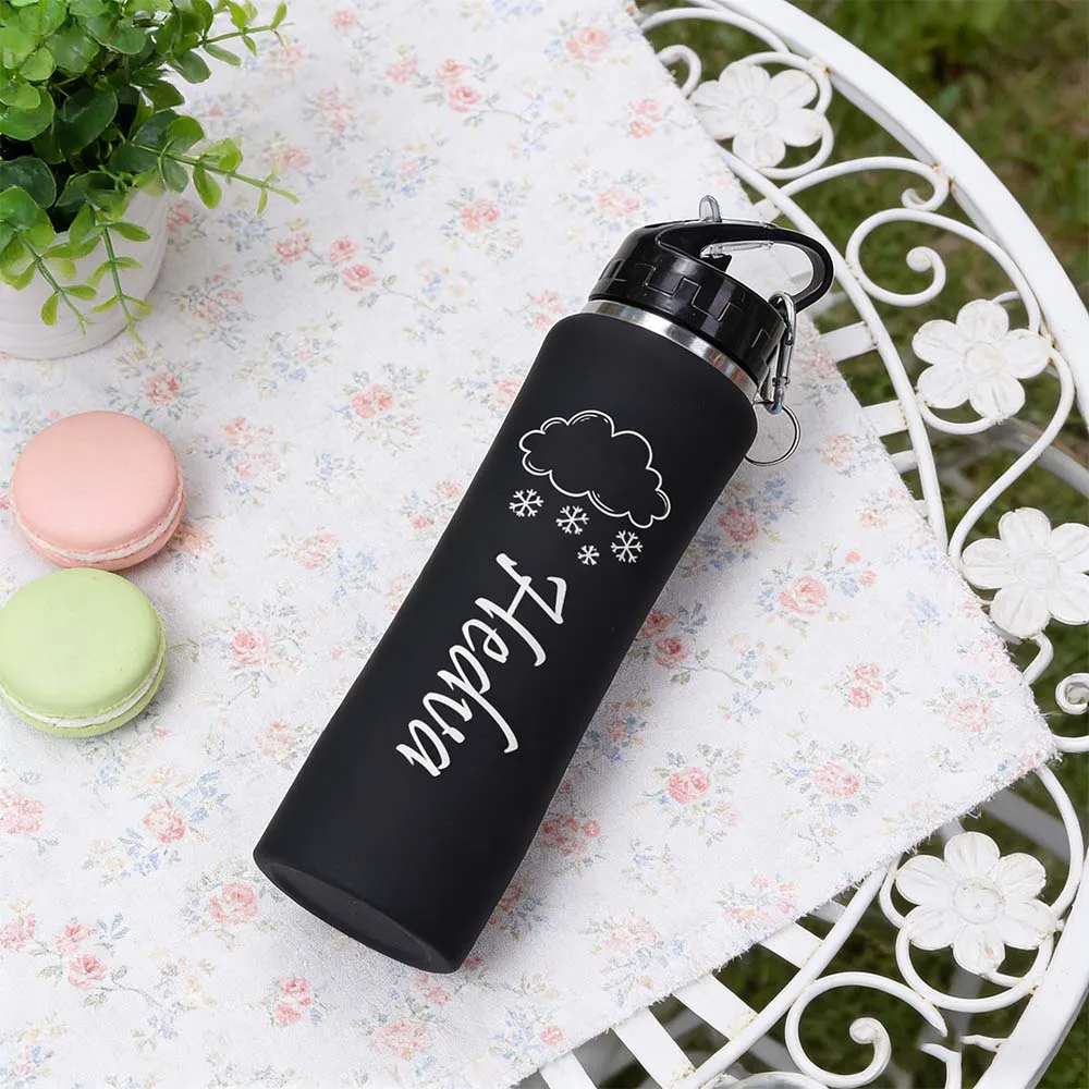 1pc Custom Name Stainless Steel Water Bottle Mom Gift High Quality Stainless Steel Sealed