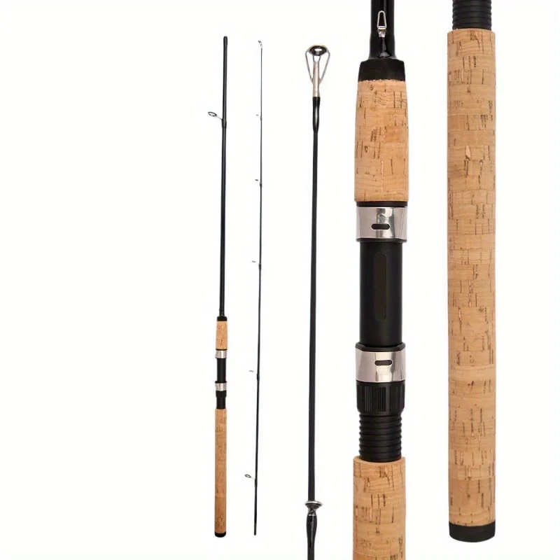 

Удочка из углеродного волокна — двухступенчатая конструкция M Tone, легко носить с собой — дальнее литье, подходит для свежей и соленой воды