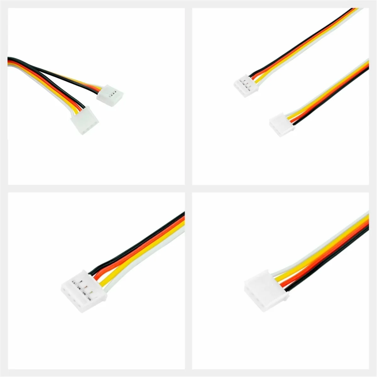 A14M 5 قطع كابل نحت غير ملتوي HY2.0-4Pin Grove كابل للوحة التطوير للملحقات، 10 سم