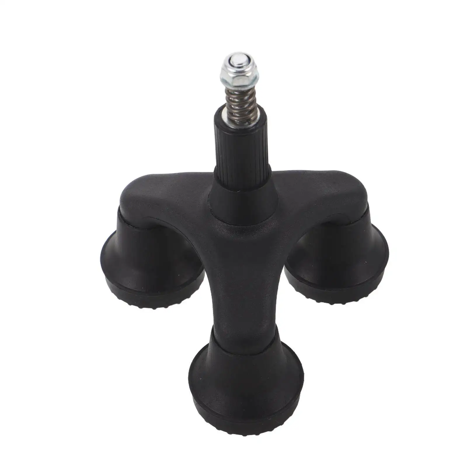 Walking Cane Tripod Foot Replacement Shock Absorbing Non-Slip Self Standing Stable Walking Stick Tip Mobility Aid