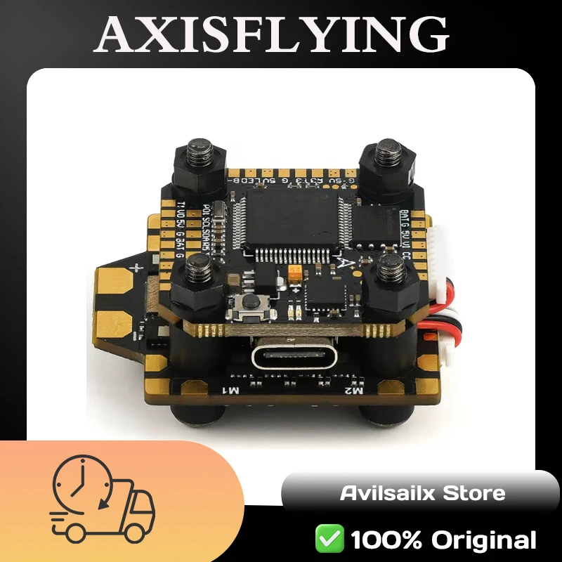 

F7 FC & 40A ESC Combo Set (MPU6000 Gyro, BLHeli_32, 128K) for Long Range FPV Racing Drone Parts