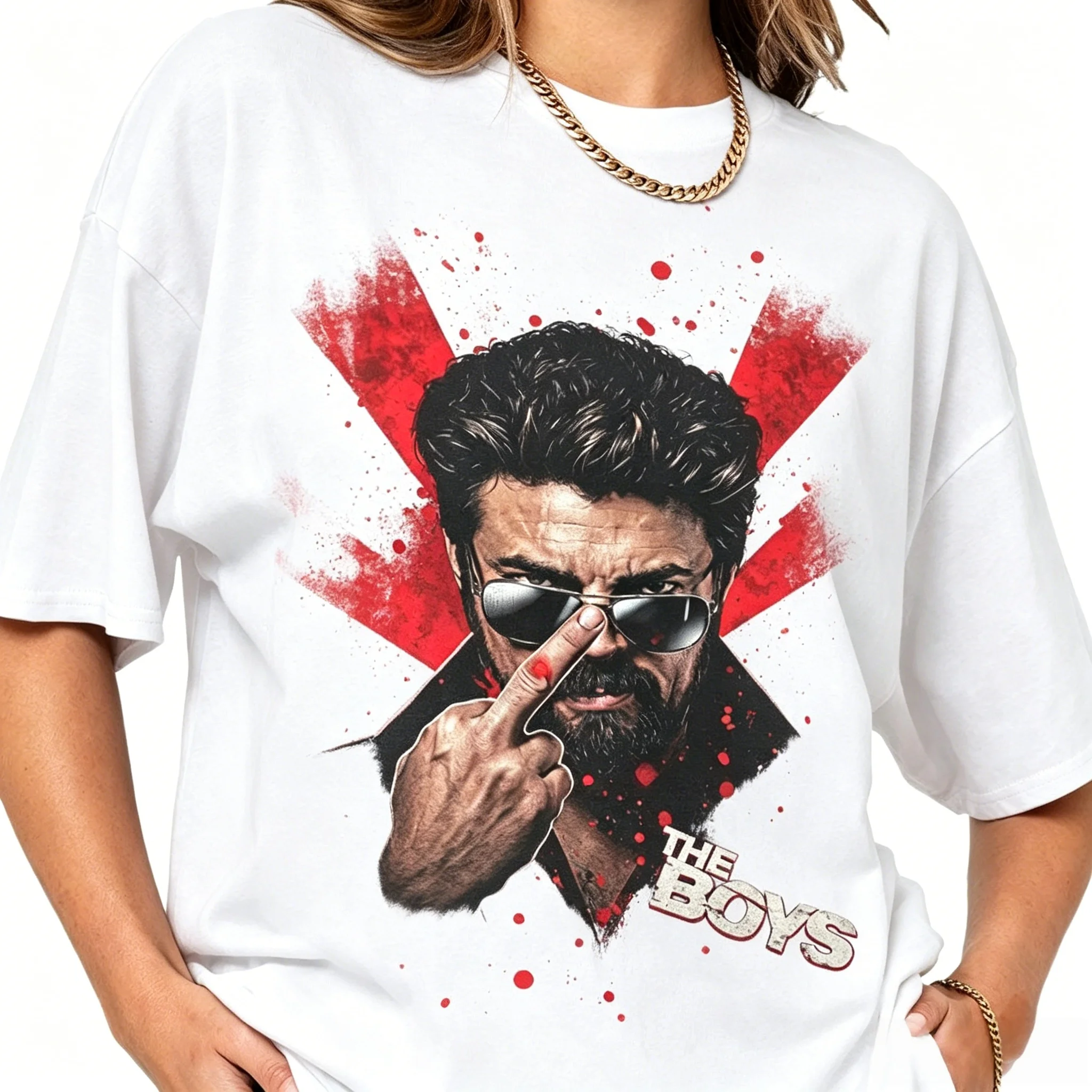 The Boys Billy Butcher Retro Shirt 2026 Summer Men's Women's Casual Extra Large Cotton Clothing Y2k Style Sportshirt Retro